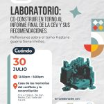 Laboratorio: co-construir en torno al informe final de la CEV y sus recomendaciones. Reflexiones sobre el tomo Hasta la guerra tiene límites