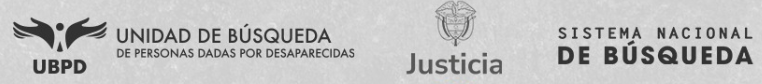 ¿Sabes qué es el Sistema Nacional de Búsqueda de Personas dadas por Desaparecidas en contexto del conflicto armado?